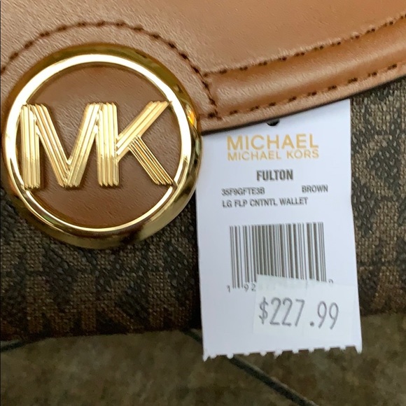 MICHAEL KORS FULTON LG FLP CONTINENTAL WALLET - Picture 11 of 15